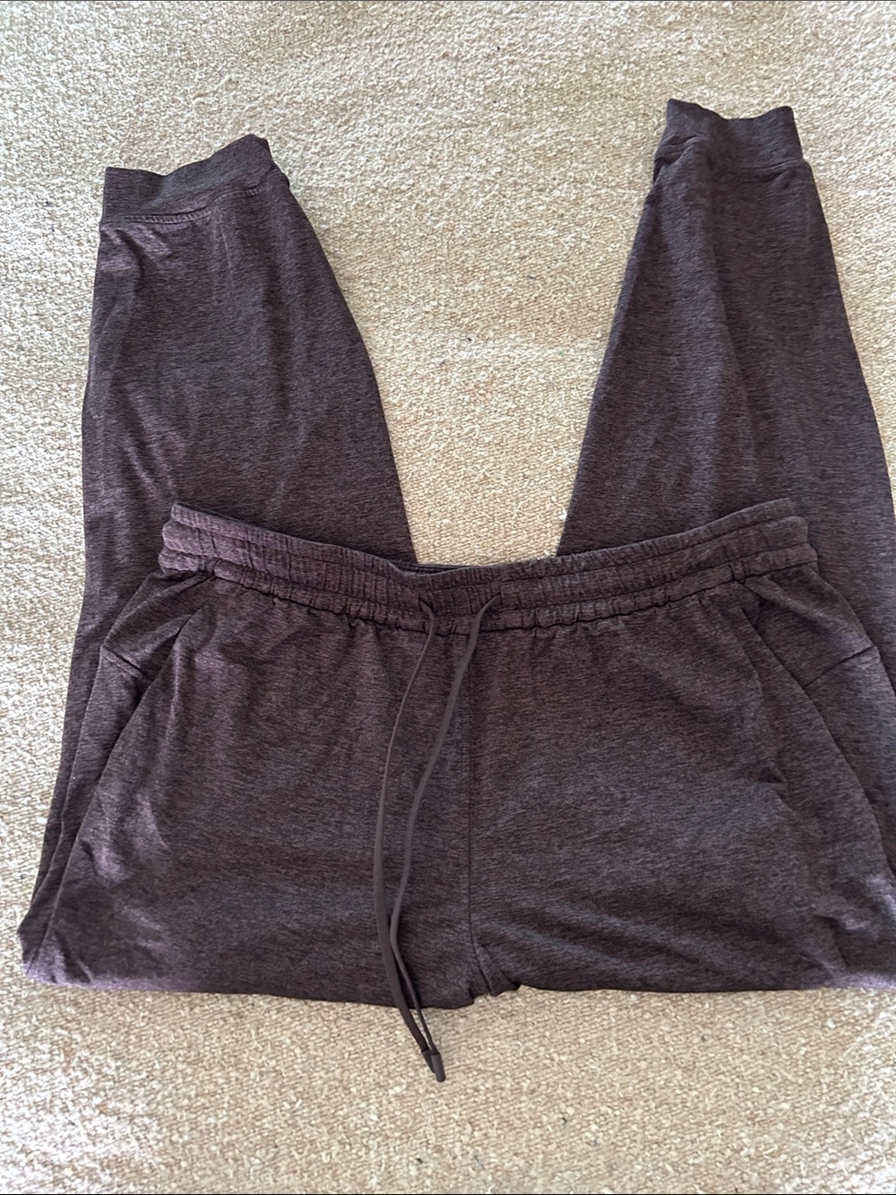 lululemon athletica Brown/Mauve Heather Jogger Pants